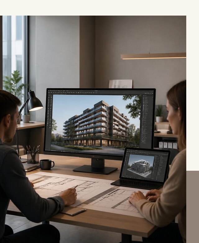 3D визуализация архитектуры и объектов строительства в Шуе